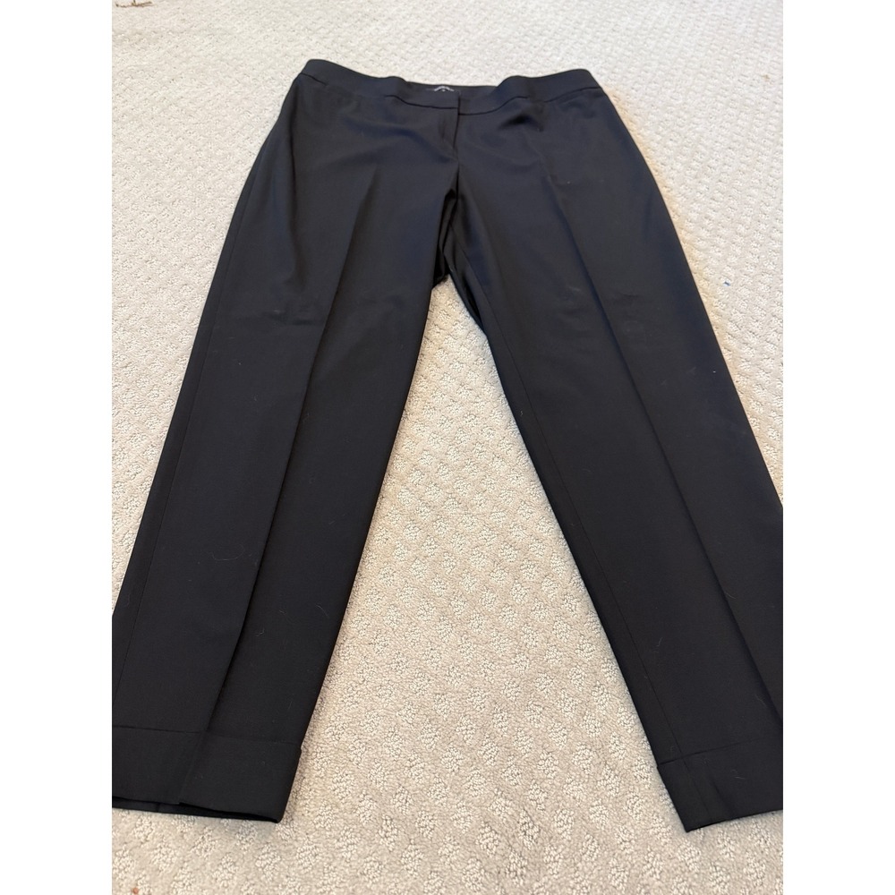 Lafayette 148 New York Black Dress Pants Size‎ 16 Career Office